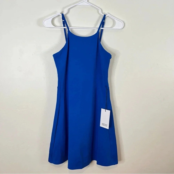 Girlfriend Collective Blue Dress - Picture 3 of 11